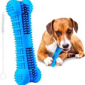 Dog Toys (UK Company) Strong Durable Calming Dog Toothbrush Toys Puppy and Dog Chew Toy Cute Agility Equipment for Puppies Dogs Birthday Gift