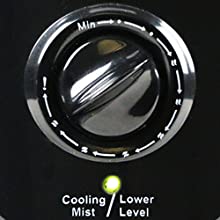 Humidifier rotary button