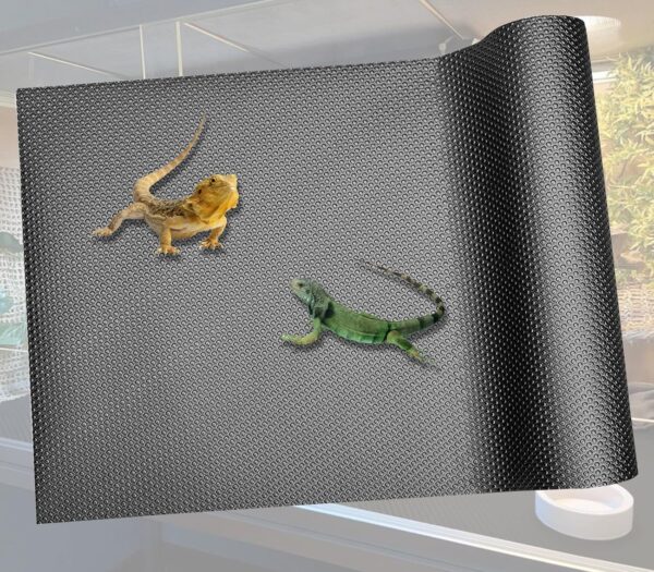 Ostlttyn Bearded Dragon Tank Accessories Large 45x100cm Reptile Carpet Terrarium Liner Non-Adhesive Reptile Substrate Mats for Leopard Gecko, Snake, Lizard, Tortoise, Iguana