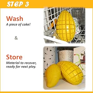 PET-FUN Mango Dog Stimulating Chew Toy