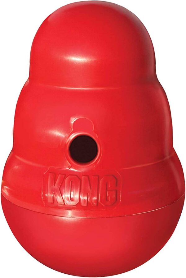 KONG - Wobbler™ - Interactive Treat Dispensing Dog Toy, Dishwasher Safe - For Small Dogs