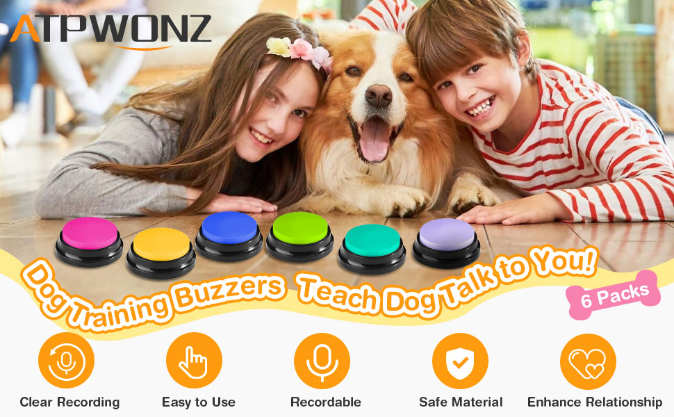 Dog Buttons Talk Training