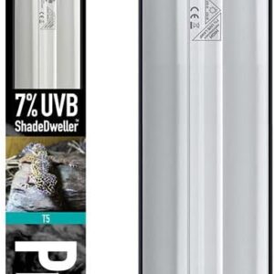 Arcadia Reptile - ShadeDweller Pro T5 UVB Kit - Includes 7% T5 UVB ShadeDweller Lamp - Built in Reflector - Easy to Use - Includes Fitting Kit & Link Cable - Suitable for Shade Dwelling Species