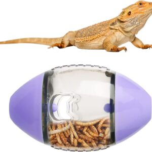 Bearded Dragon Toy, Reptile Toys Lizard Enrichment Toys Bearded Dragon Feeding Toys Reptile Enrichment toy For Lizards Bearded Dragons Geckos Small Reptiles (Purple)