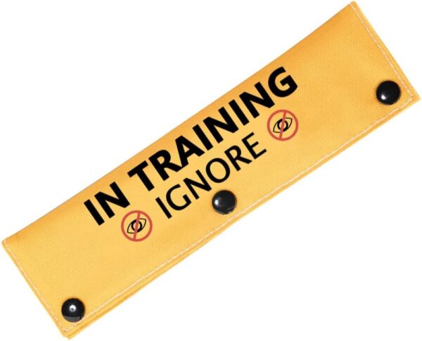 In Training Ignore Dog Leash Sleeve Dot Not Pet Working Dog Leash Sleeve Service Dog Leash Wrap (Training Ignore D-S)