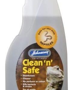 JVP Clean N Safe Reptile Spray, 500 ml, clear