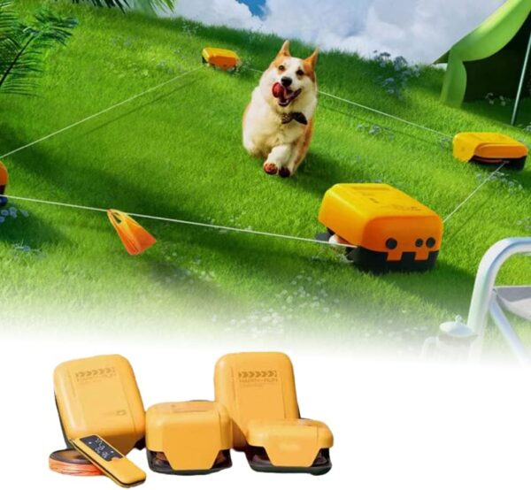 KIDDEX Dog Agility Equipment Sets, Puppy Agility Training Set for Dog Play Running Fence, Adjustable length, perfect for unleashing their playful nature and providing exercise