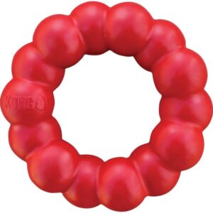 KONG - Ring - Durable Rubber Dog Chew Toy - For Small/Medium Dogs