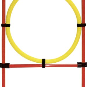 Kerbl Agility Complete Set 3 Parts, Red/Yellow