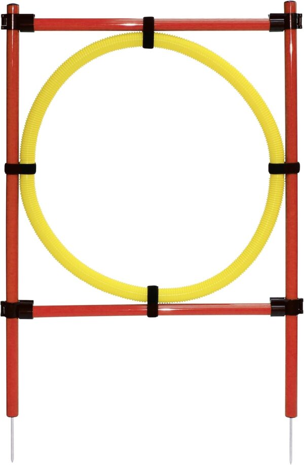 Kerbl Agility Complete Set 3 Parts, Red/Yellow