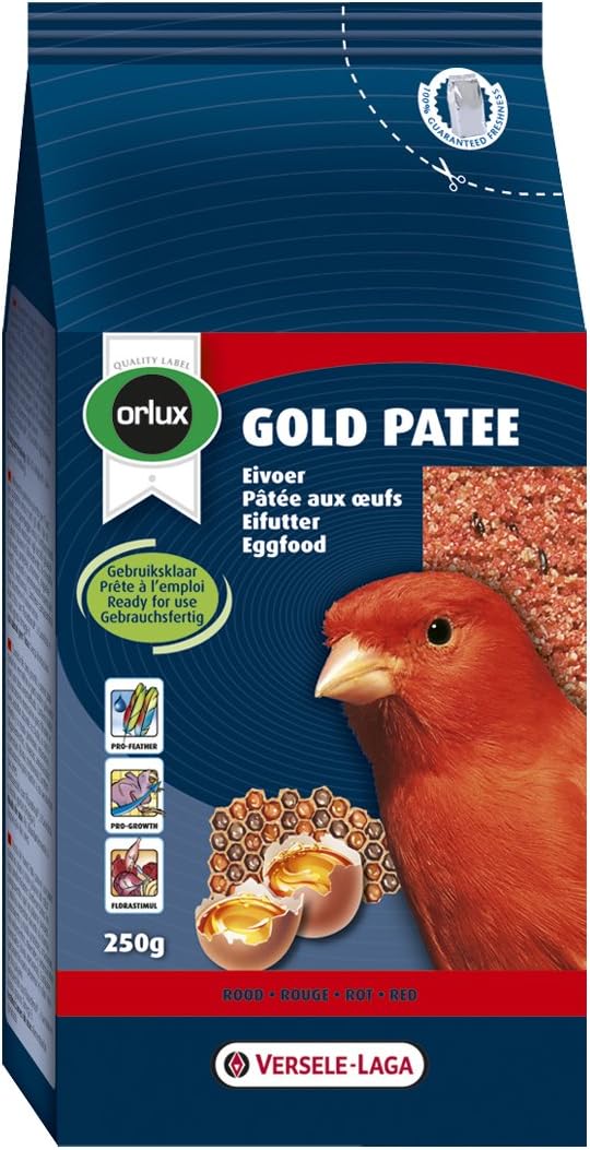 Orlux Gold Patee Eggfood Red Canary Bird Food 250g