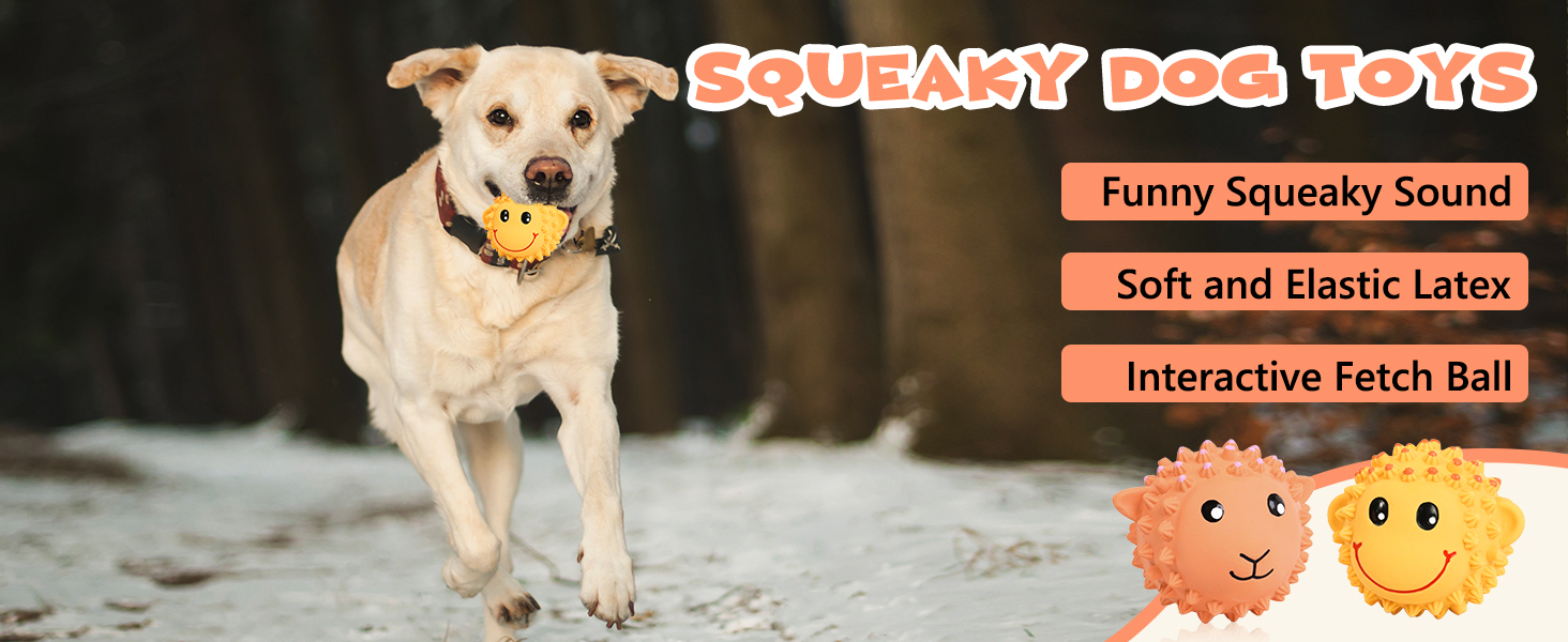 squeaky animal dog toys