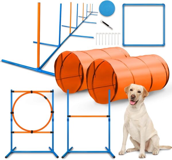 YON.SOU. 16 Pcs Dog Agility Course