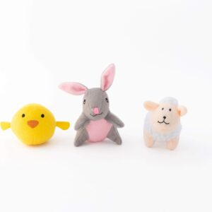 ZippyPaws Minz Easter Friends 3-Pack