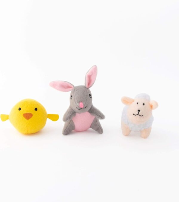 ZippyPaws Minz Easter Friends 3-Pack