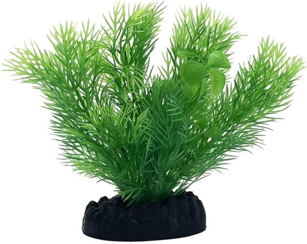 Mascot Pets 10cm Green Plastic Artificial Plant Wild Bush Reeds for Aquarium Fish Tank Aquatic Greenery Décor Decoration Water Grass Plants Hide