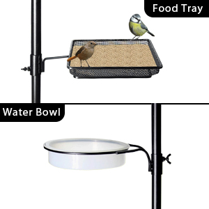 Bird Feeding Station Kit with Water Seed tray