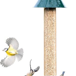 Squirrel Proof Wild Bird Feeder 2l Capacity - Roamwild PestOff 2.0 (Mixed Seed / Sunflower Heart Feeder)