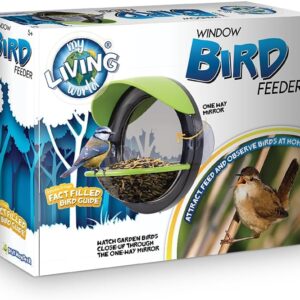 My Living World LW105 Window Bird Feeder, Multicolor