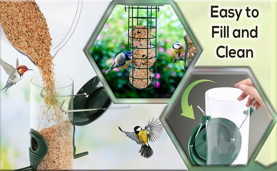 Metal Bird Feeder,Feeding Station,Mesh Squirrel Feeder,Bird Feeding for Garden,Small Birds Garden