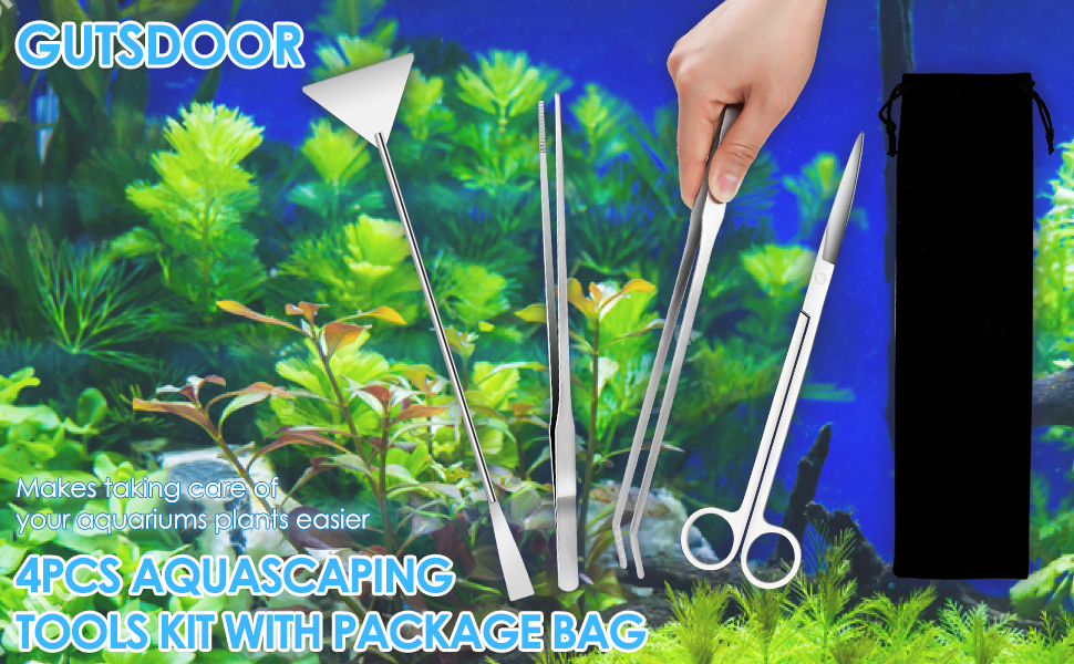 Gutsdoor Aquascape Tools Aquarium Kit