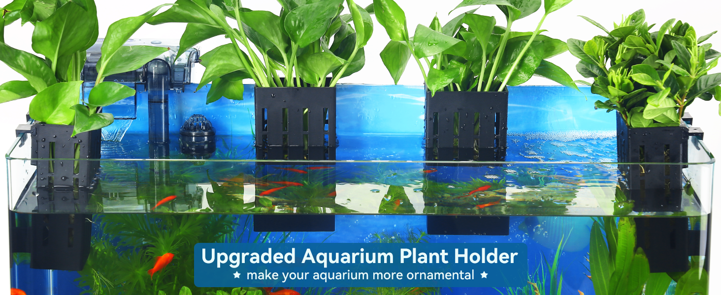 Upgraded Aquarium Plant Holder