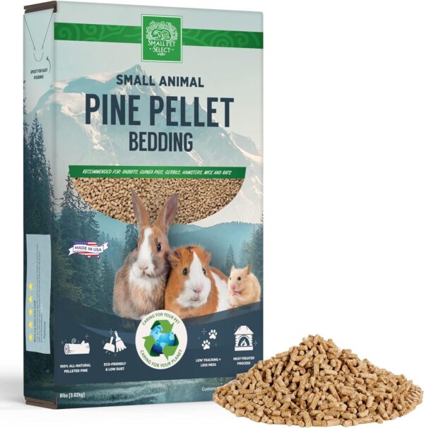 SMALL PET SELECT All Natural Pellet Bedding, 6.8 kg (15lbs)