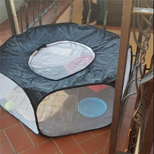 Breathable Pet Playpen Pop Open