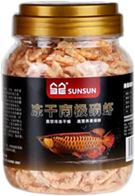 Aquarium Fish Foods For Arowana Feeding Freeze Dried Shrimp Healthy Diet High In Protein Freeze Dried Shrimp For Turtles