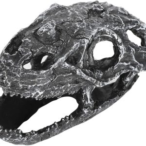 Generic Resin Reptile Hide Cave Snake Skull Simulation Landscape for Lizards Spiders Scorpion Pet