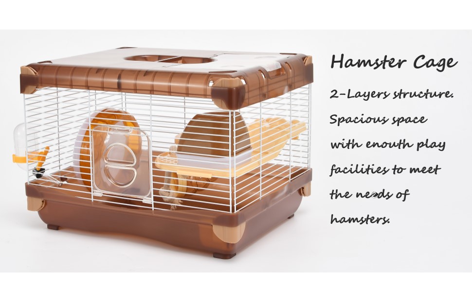 2 Layers Hamster cage