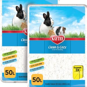 Kaytee Clean & Cozy White Paper Bedding 100 Liters