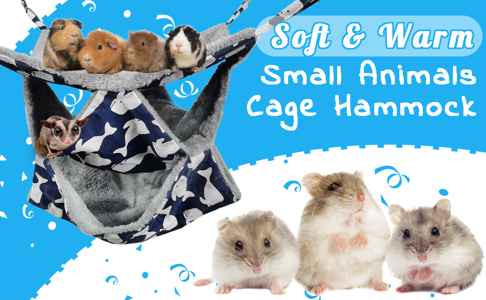 Soft & Warm Pet Cage Hammock