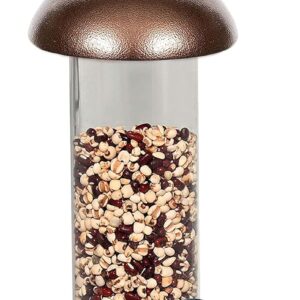 Ram® Copper Hanging Mixed Seed Bird Feeder With Hanger For Garden Outside Lawn Wild Bird Feeder Feeding Station