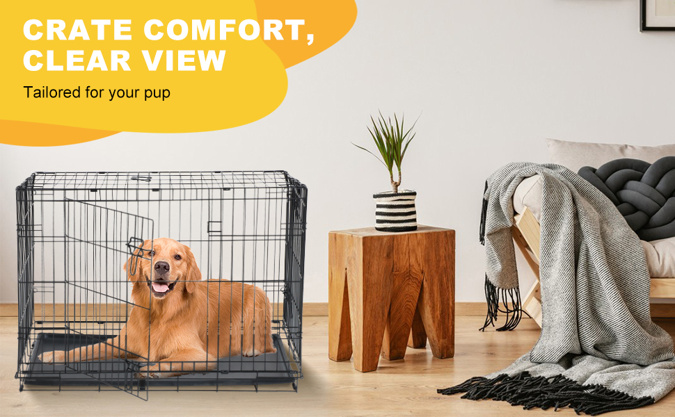 dog crate cage indoor home pup