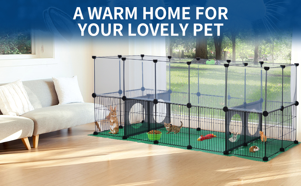 pet playpen rabbit dog guinea pig cage