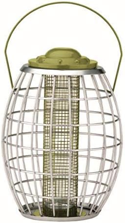 Smart Garden Chapel Wood Ultra Squirrel Proof Guard Wild Bird PEANUT Feeder with hanger, 5050642026192