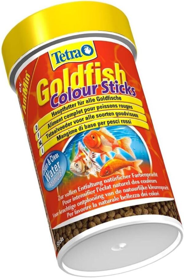 Tetra Animin Colour Fish Food for Gold Fish, 100 ml, Pack of 1