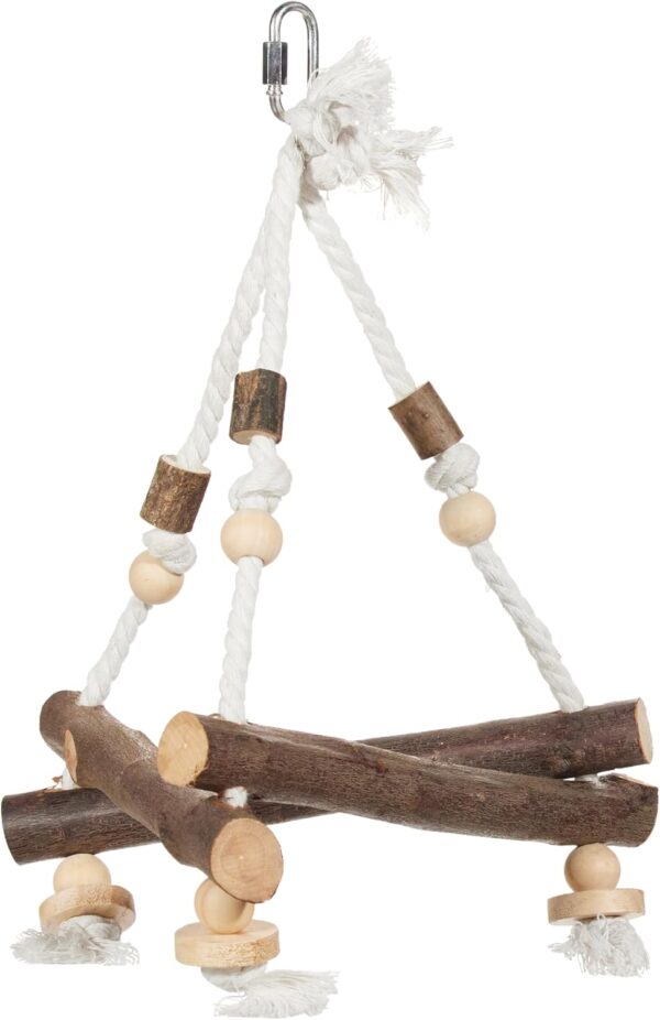 Trixie Natural Living Swing on Rope, 27 x 27 x 27 cm